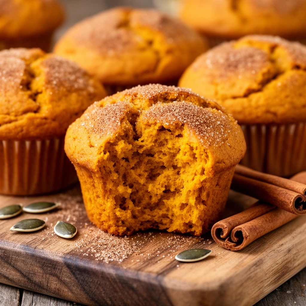Healthy Pumpkin Muffins
