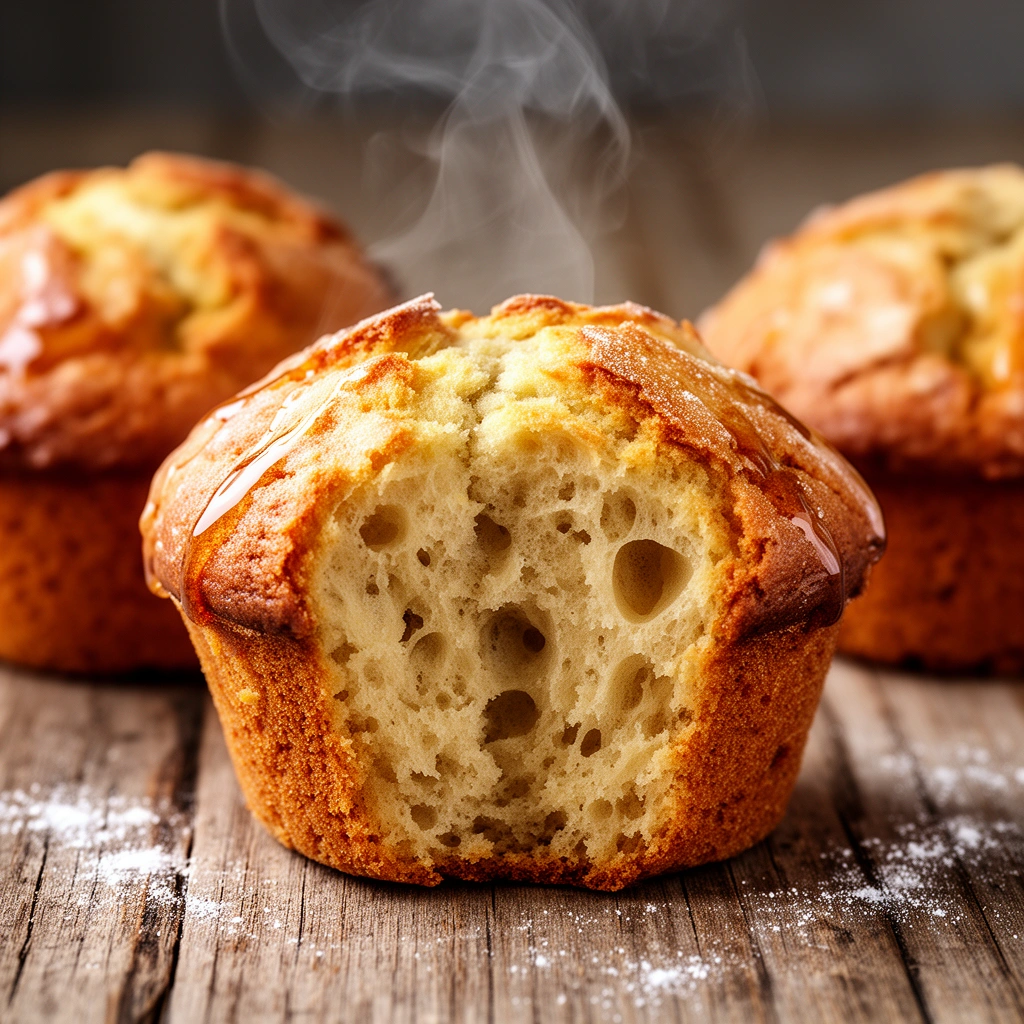 Sourdough Muffins