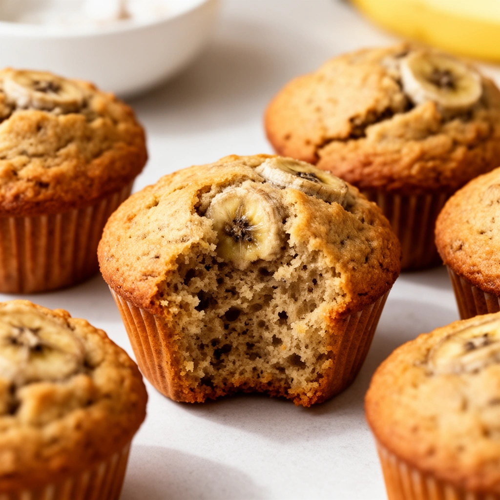 Banana Protein Muffins