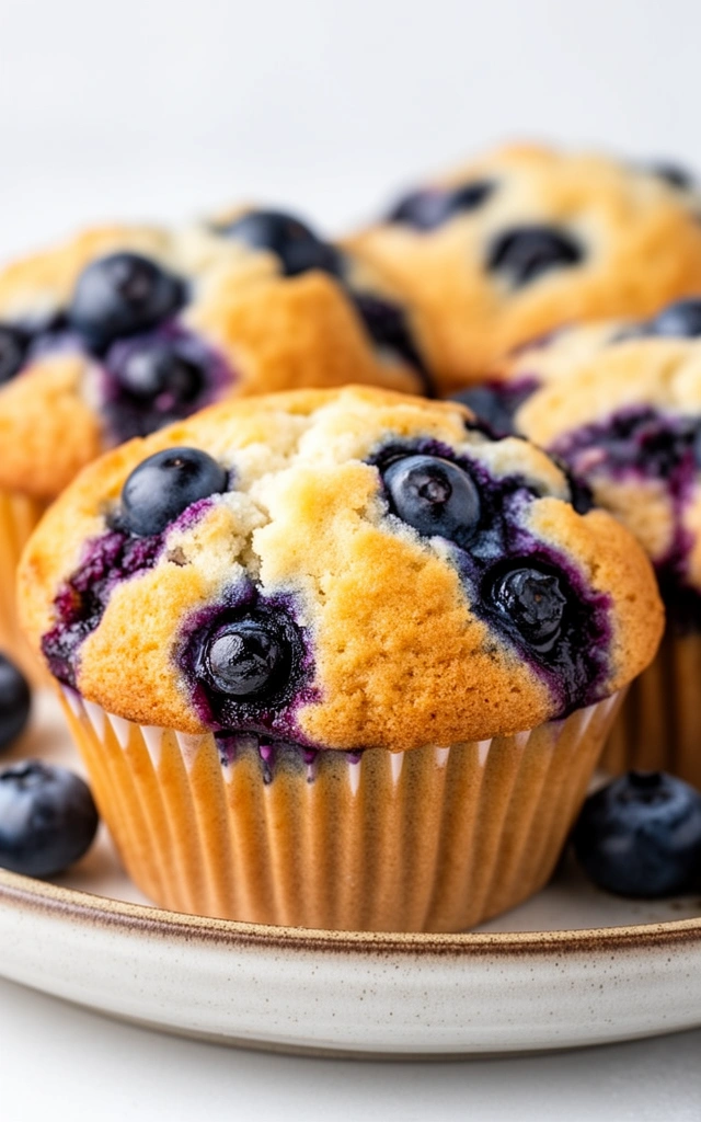 How to Make Low Calorie Blueberry Muffins